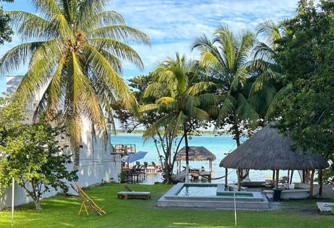 Casa Tarimoro-Bacalar Villa Ngoại thất bức ảnh