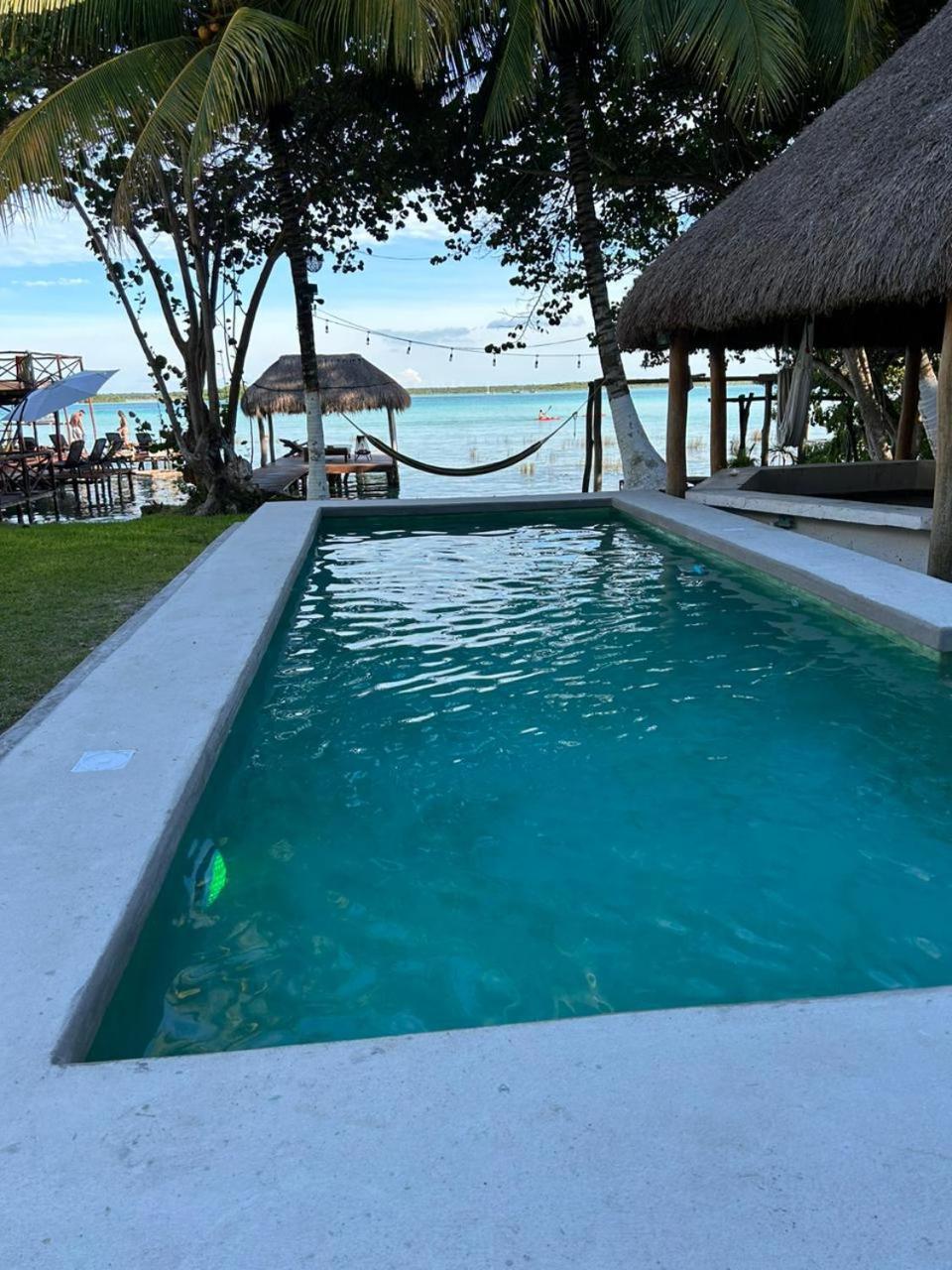Casa Tarimoro-Bacalar Villa Ngoại thất bức ảnh